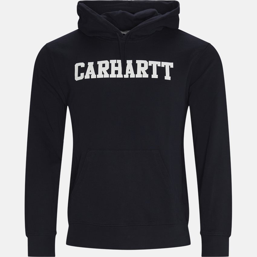 Carhartt WIP Sweatshirts HOODED COLLEGE SWEAT I024669 DARK NAVY